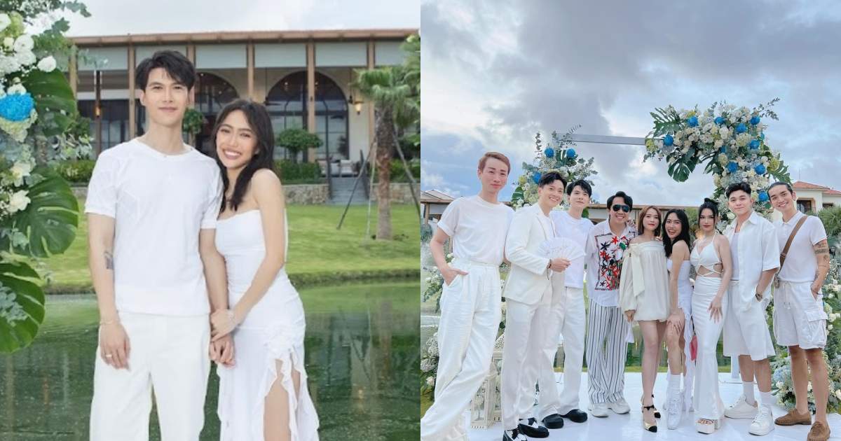 Đám cưới Diệu Nhi - Anh Tú: Cặp đôi nắm tay chẳng rời, dàn sao choáng với món quà từ cô dâu - chú rể - Hình 16