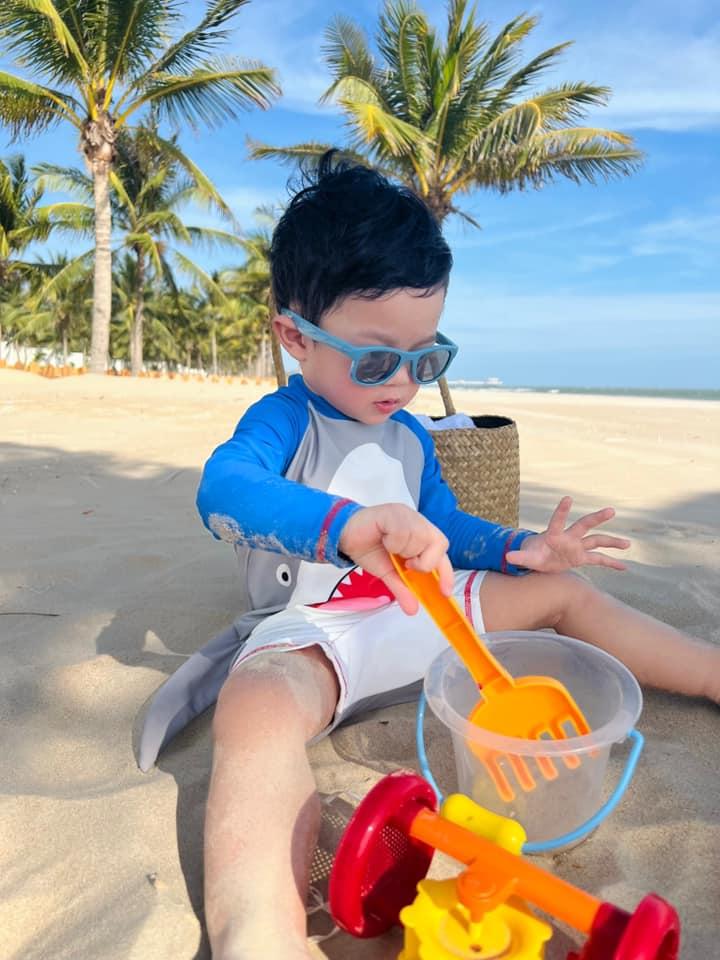 Đặng Thu Thảo hiếm hoi khoe con trai, lớn thêm không ít - Hình 6