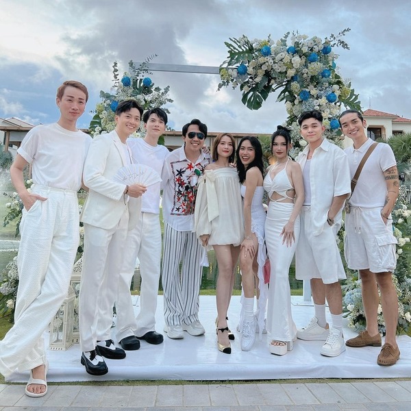 Hải Triều giật spotlight trong đám cưới Diệu Nhi với outfit khác biệt - Hình 9