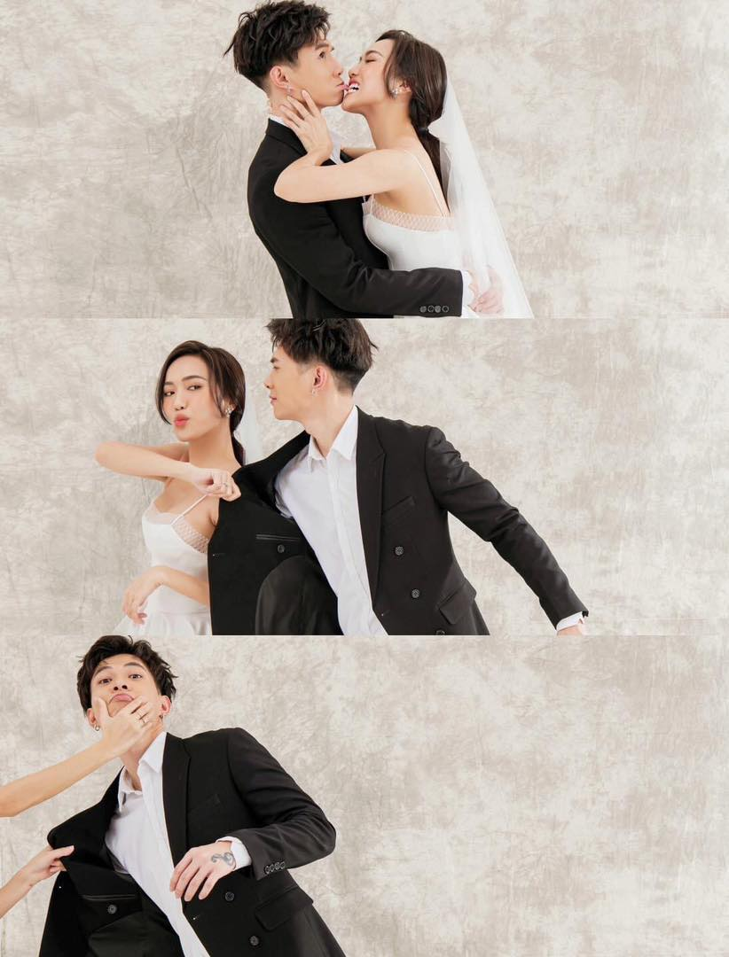 Không gian tiệc cưới lãng mạn của Diệu Nhi và Anh Tú, cô dâu lầy lội trước giờ G - Hình 16