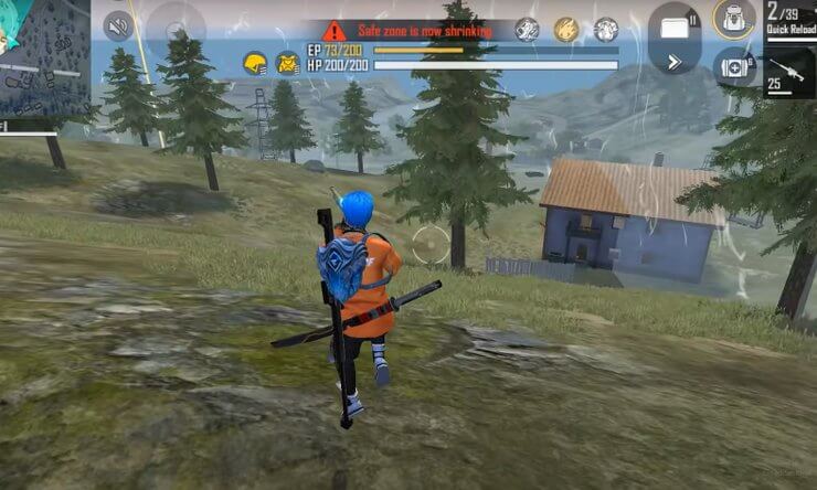 Mẹo Sinh Tồn Trong Free Fire Khi Nằm Ngoài Vùng An Toàn - Hình 2