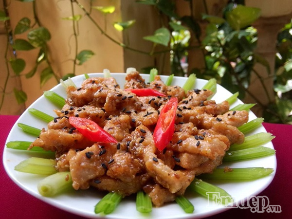 Thịt thăn lợn sốt chua ngọt, lựa chọn hoàn hảo cho bữa tối - Hình 14