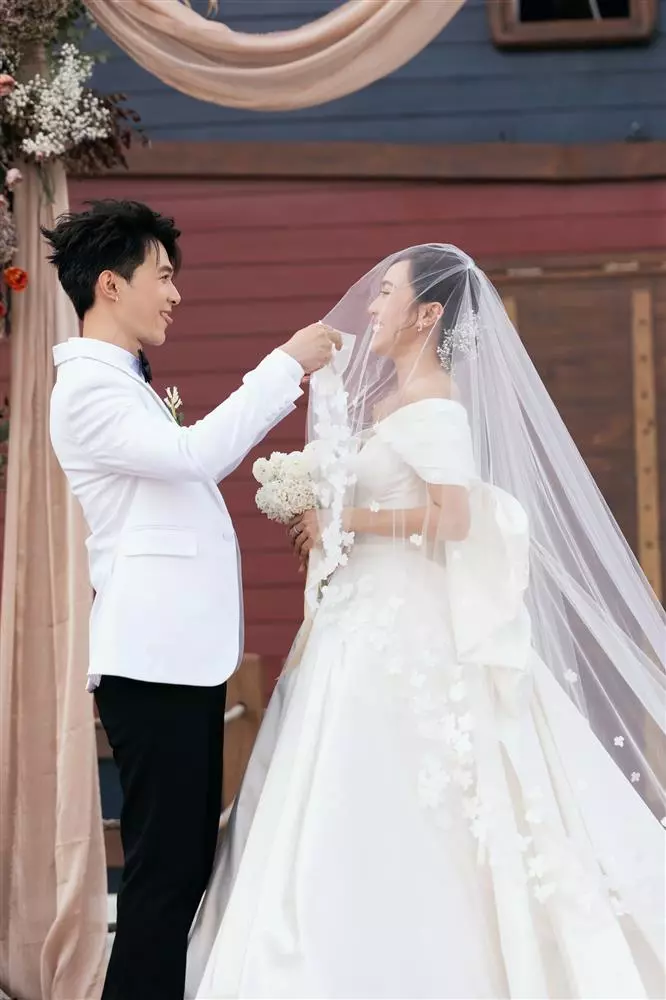Trấn Thành bật khóc nói chuyện chia ly trong đám cưới Diệu Nhi, 1 khách bị chỉ trích vì kém duyên? - Hình 1