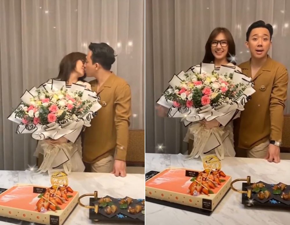 Trấn Thành khoe ảnh một mình đi ăn cưới Diệu Nhi - Anh Tú, netizen hỏi: Sao không có Hari Won? - Hình 7