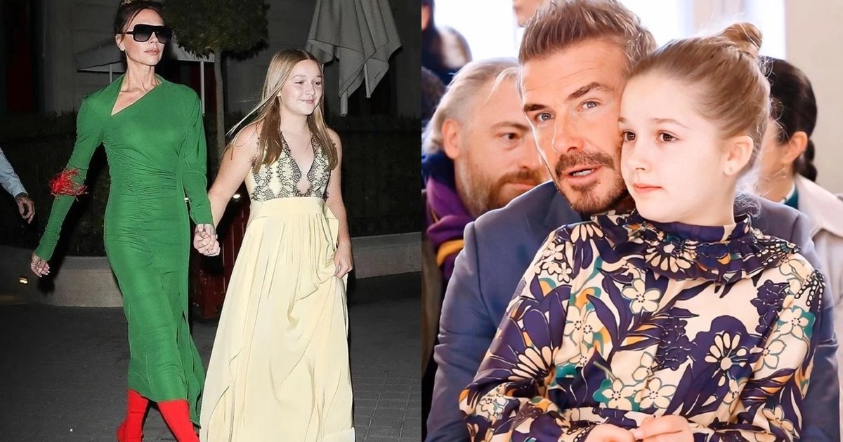 Harper - Gái út nhà Beckham càng lớn càng vỡ nét, gây tranh cãi với gu thời trang chín ép - Hình 9