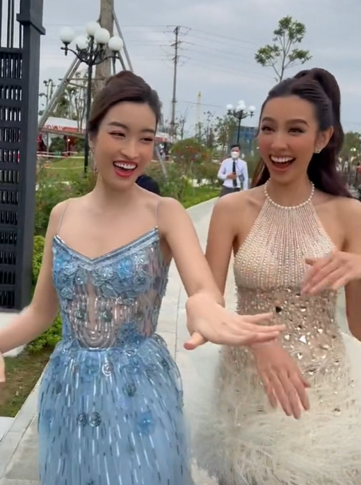 Thùy Tiên làm việc tất bật đến bạc đầu ở MGI vẫn 'hóng' đám cưới Đỗ Mỹ Linh kèm lời nhắn đặc biệt - Hình 3