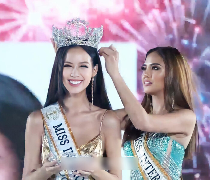 Thiên Ân lên thẳng TOP 4 tại MGI, có hành động gây choáng khi Bảo Ngọc đăng quang quốc tế - Hình 3