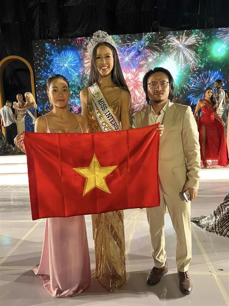 Thùy Tiên động thái lạ khi Bảo Ngọc đăng quang, quốc tế phản ứng về vương miện của Việt Nam? - Hình 2