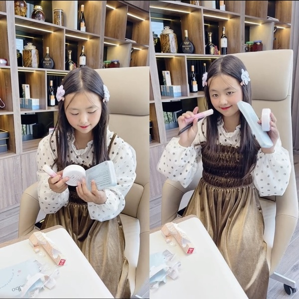 Phúng Phính Hà Giang ngày càng ra dáng nhà giàu, để lộ nhan sắc mẹ ruột như Quỳnh Búp Bê - Hình 3