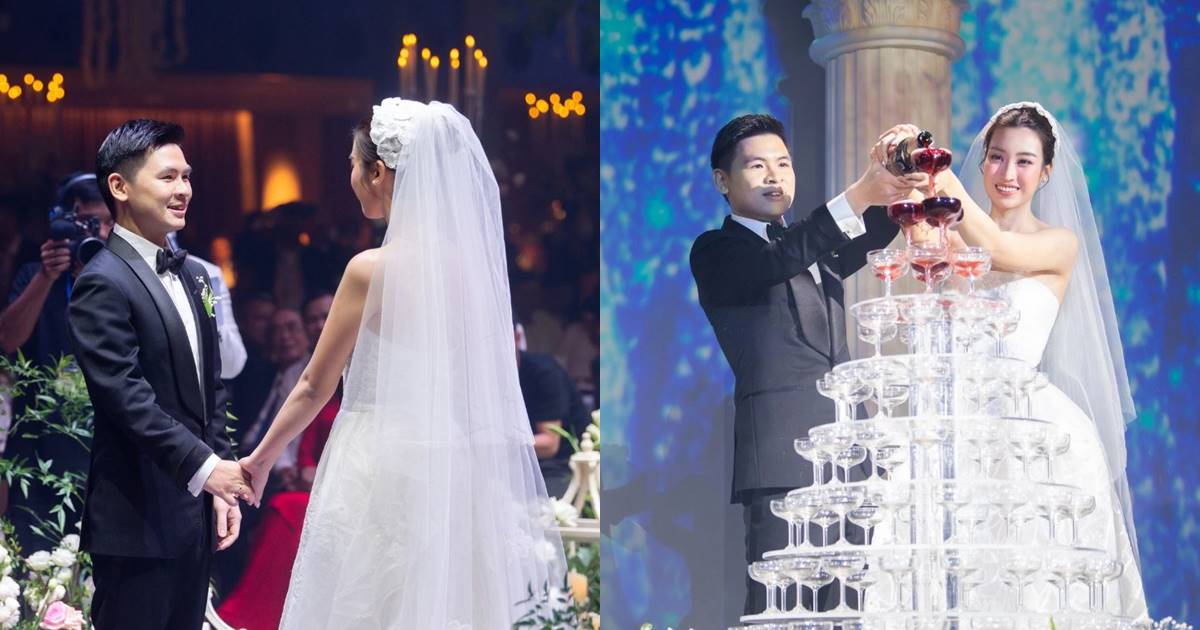 Đỗ Vinh Quang xấu hổ khi bày tỏ tình cảm với Đỗ Mỹ Linh trên lễ đường, cô dâu bật khóc nức nở - Hình 14