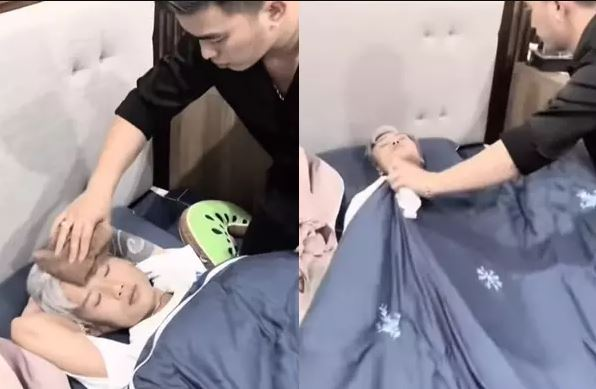 Lộ clip Đạt Villa tiều tụy, mắt trợn, miệng lẩm bẩm, phải có người đấm bóp liên tục? - Hình 5
