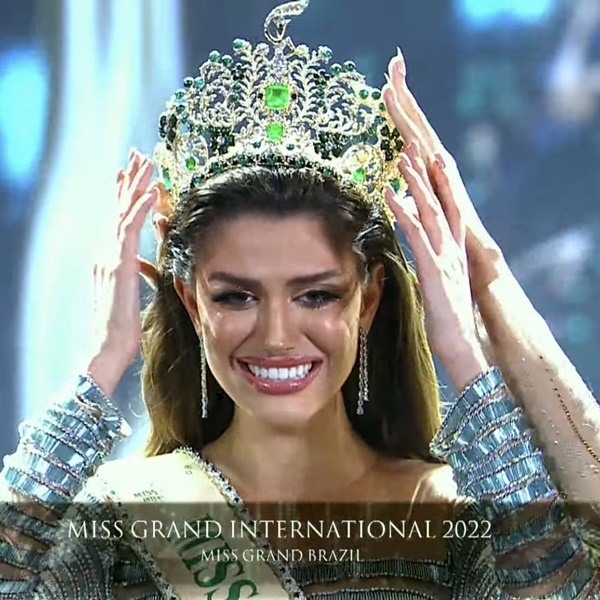 Miss Brazil 'hất tung' Thiên Ân và 'cái giá' phải trả khi đội vương miện Miss Grand International - Hình 4