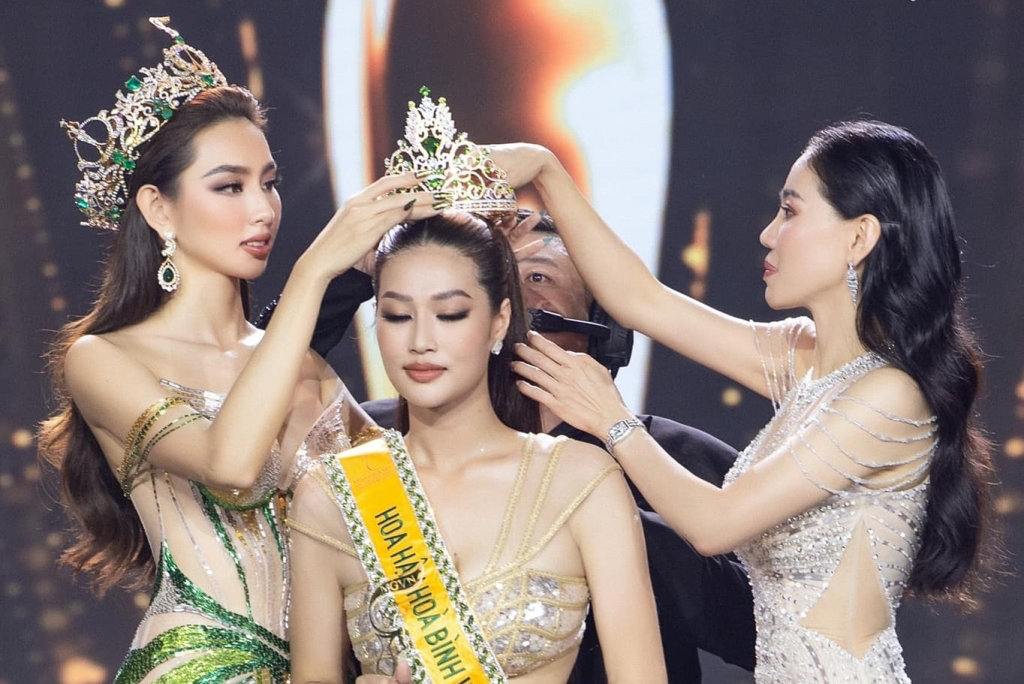 Thùy Tiên được Thiên Ân minh oan vụ chèn ép, sự thật cái ôm khóc nghẹn ở chung kết MGI 2022? - Hình 4