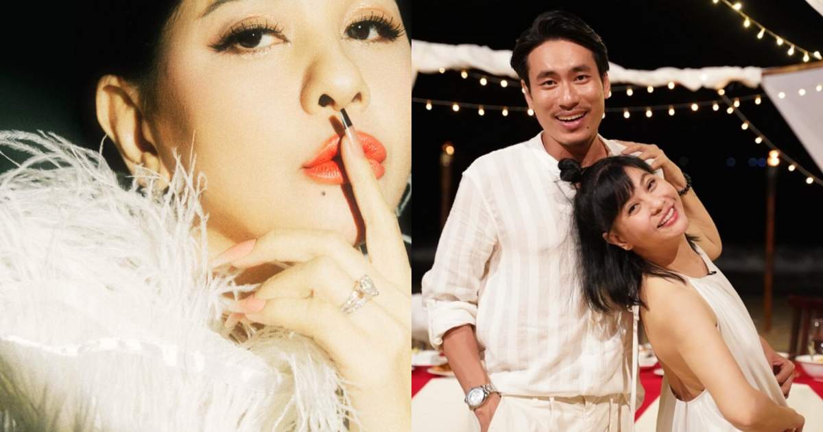 Cát Phượng để lộ nhẫn đính hôn, một chi tiết kỷ niệm tình yêu với Kiều Minh Tuấn cũng bị soi ra - Hình 9