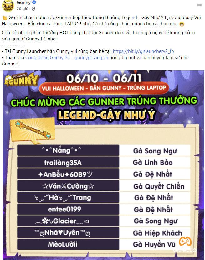 Gunny PC - Halloween Này, Ai Cũng Là Chiến Thần Nhận Thưởng Khủng - Hình 2