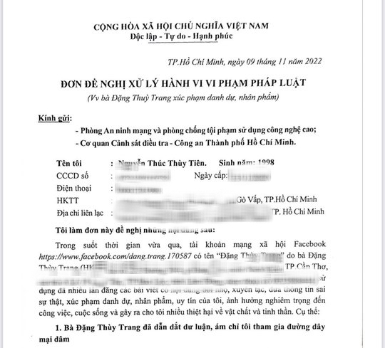 Đặng Thùy Trang móc mỉa cực gắt khi Hoa hậu Thùy Tiên vừa gửi đơn đề nghị khởi tố vụ án - Hình 4