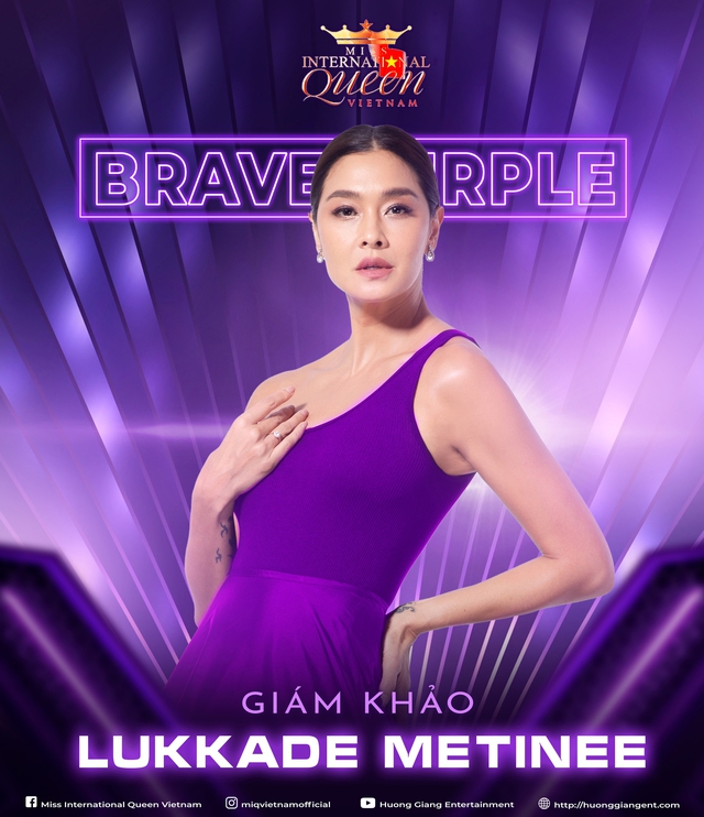 Siêu mẫu Thái Lukkade Metinee đảm nhận vai trò giám khảo tại Miss International Queen Vietnam 2023 - Hình 1