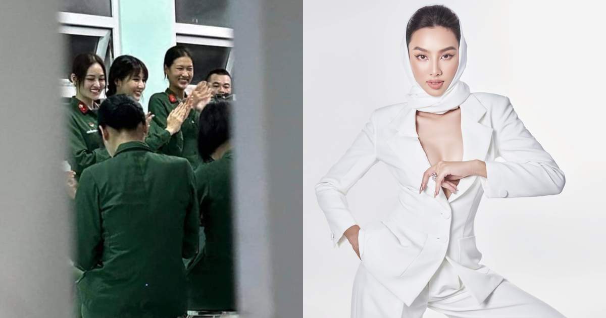 Thiên Ân ra dáng cô bộ đội, làm náo loạn 'Sao nhập ngũ', Thùy Tiên có hành động gây sốc - Hình 10