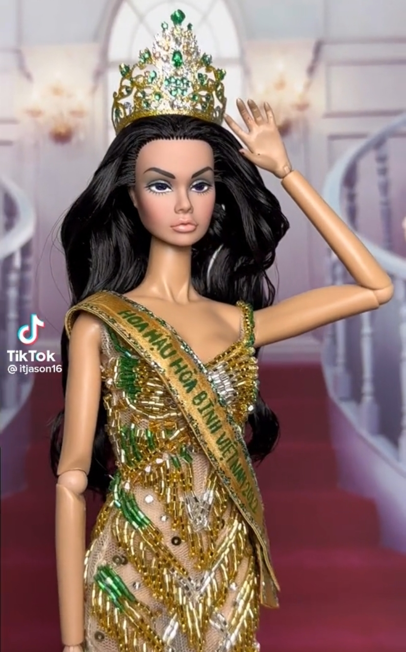 Thiên Ân được fan Việt làm búp bê xịn sò, dù chẳng vào Top 10 MGI: Mr. Nawat ra đây mà xem! - Hình 2