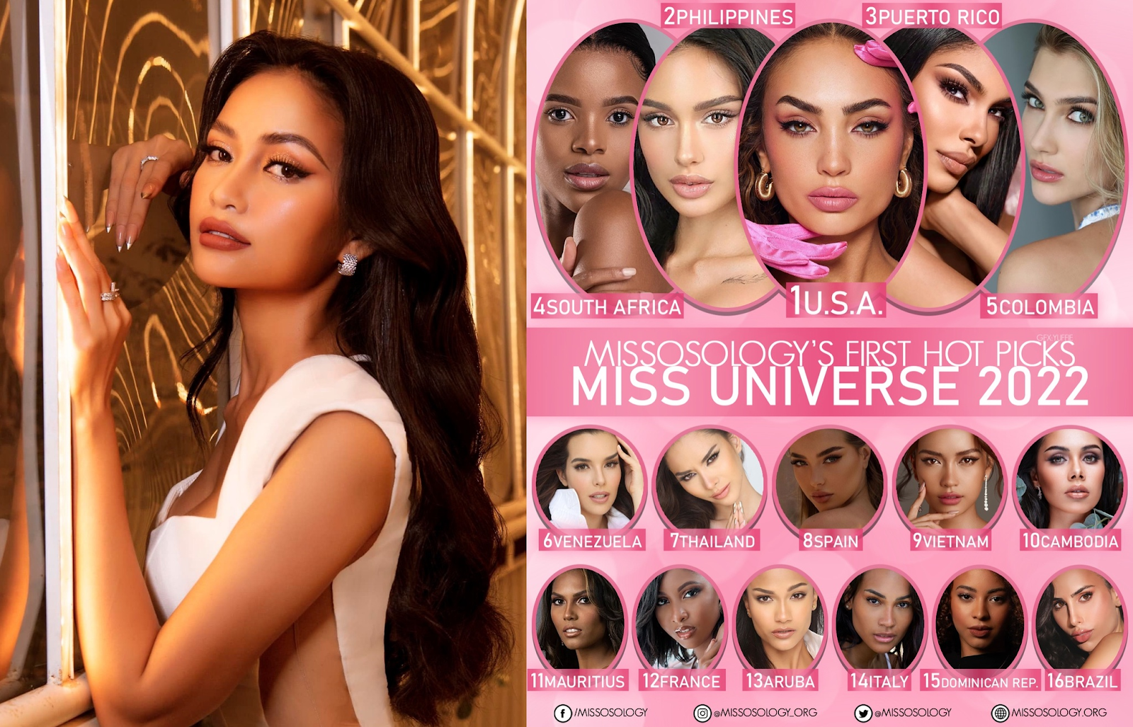 Ngọc Châu nuốt chửng tân hoa hậu Campuchia tại Miss Universe 2022, lọt Top 10 đúng như dự đoán? - Hình 13