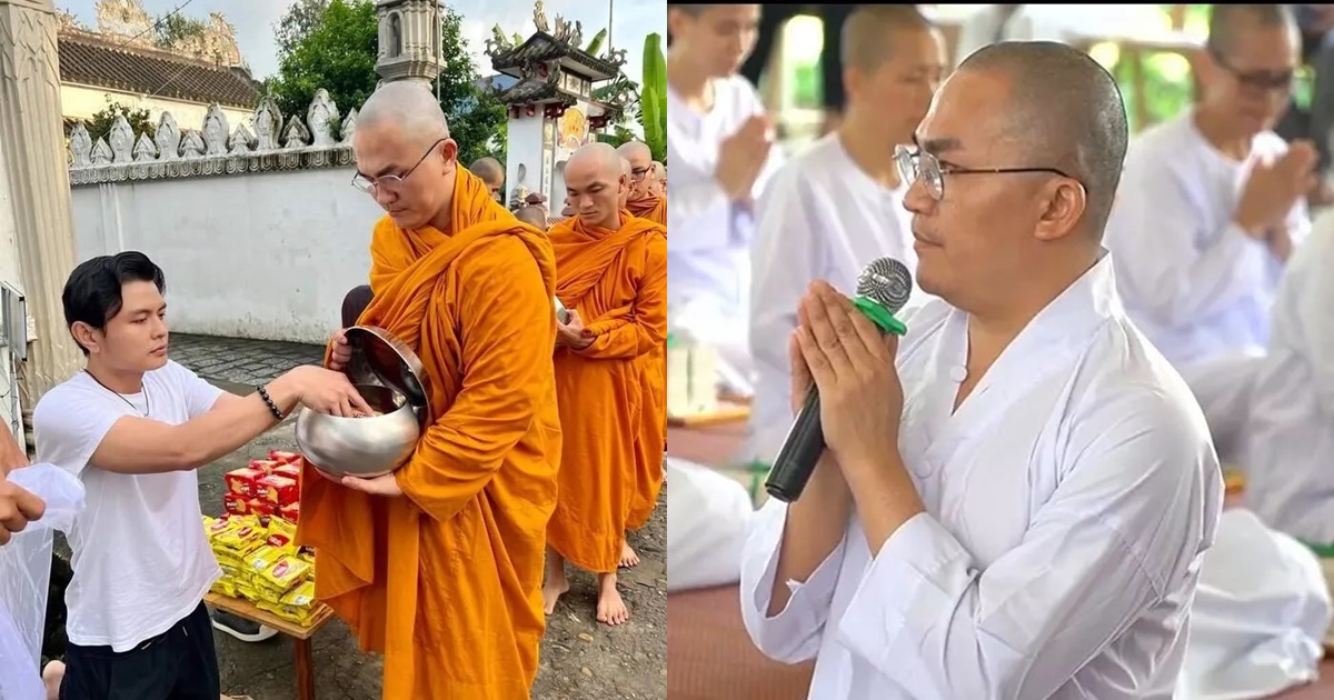MC Đại Nghĩa lộ khoảnh khắc bật khóc nức nở sau 10 ngày cạo đầu xuất gia? - Hình 8