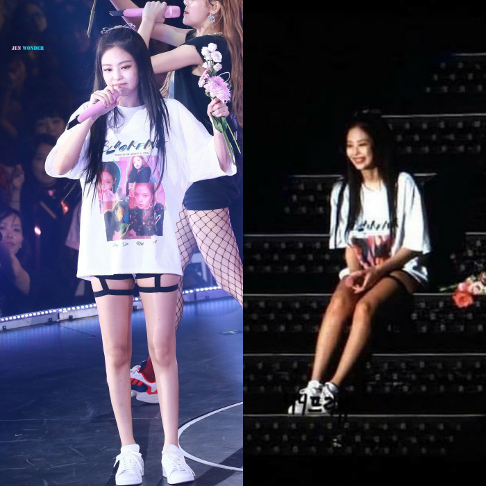 Jennie gặp sự cố nghiêm trọng tại buổi biểu diễn cùng BLACKPINK, phải chống nạng mới đi được - Hình 6