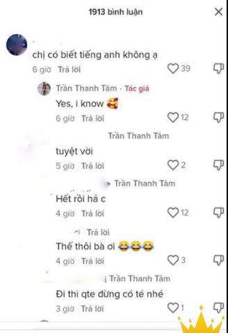 Hot girl trứng rán Trần Thanh Tâm xổ tiếng Anh, netizen liền đặt biệt danh Engfa bản Việt - Hình 3