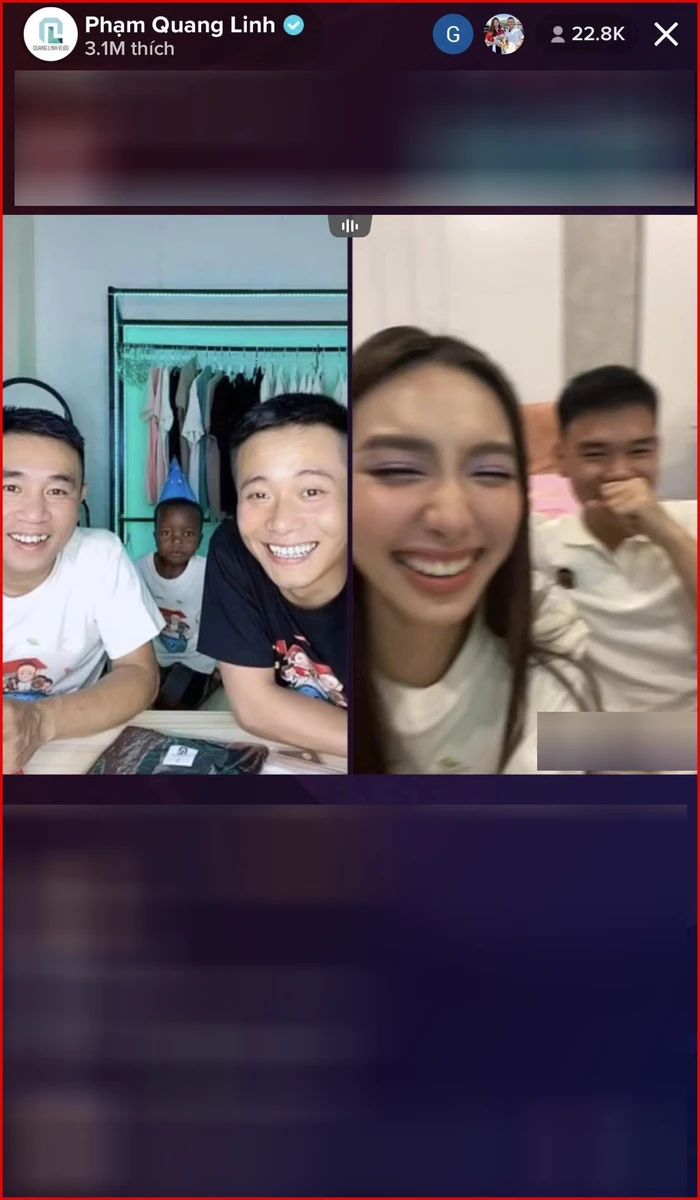 Quang Linh hé lộ điều ước giản đơn dành cho Thùy Tiên, nàng hậu liền gửi thương nhớ đến người ở xa - Hình 1