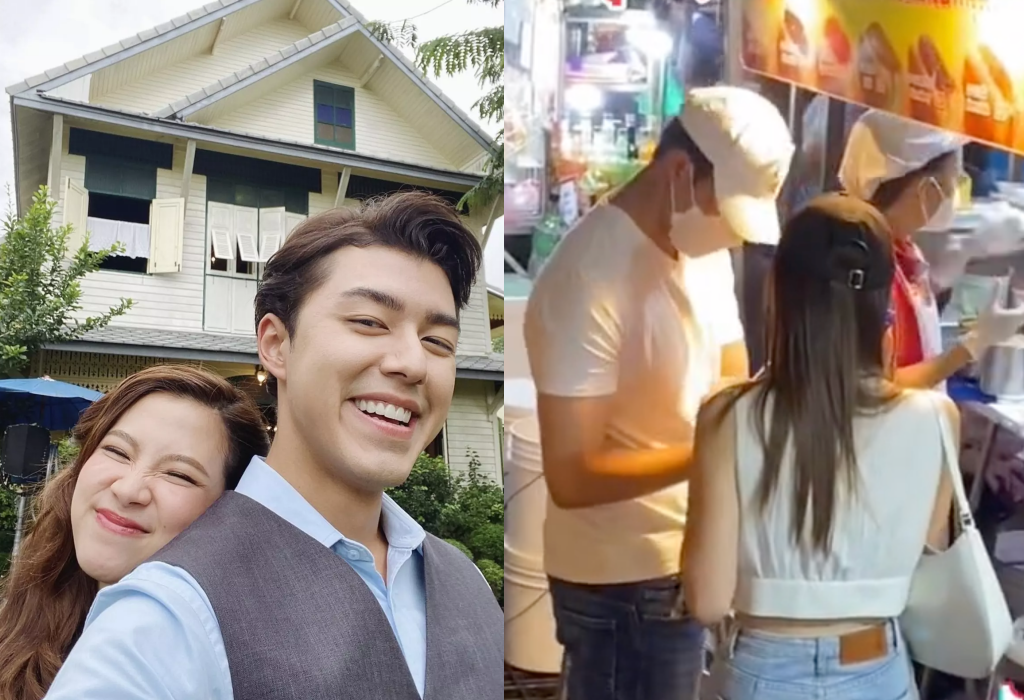 Baifern Pimchanok đeo khẩu trang, hẹn hò lãng mạn với Nine Naphat giữa lùm xùm bị triệu tập - Hình 2