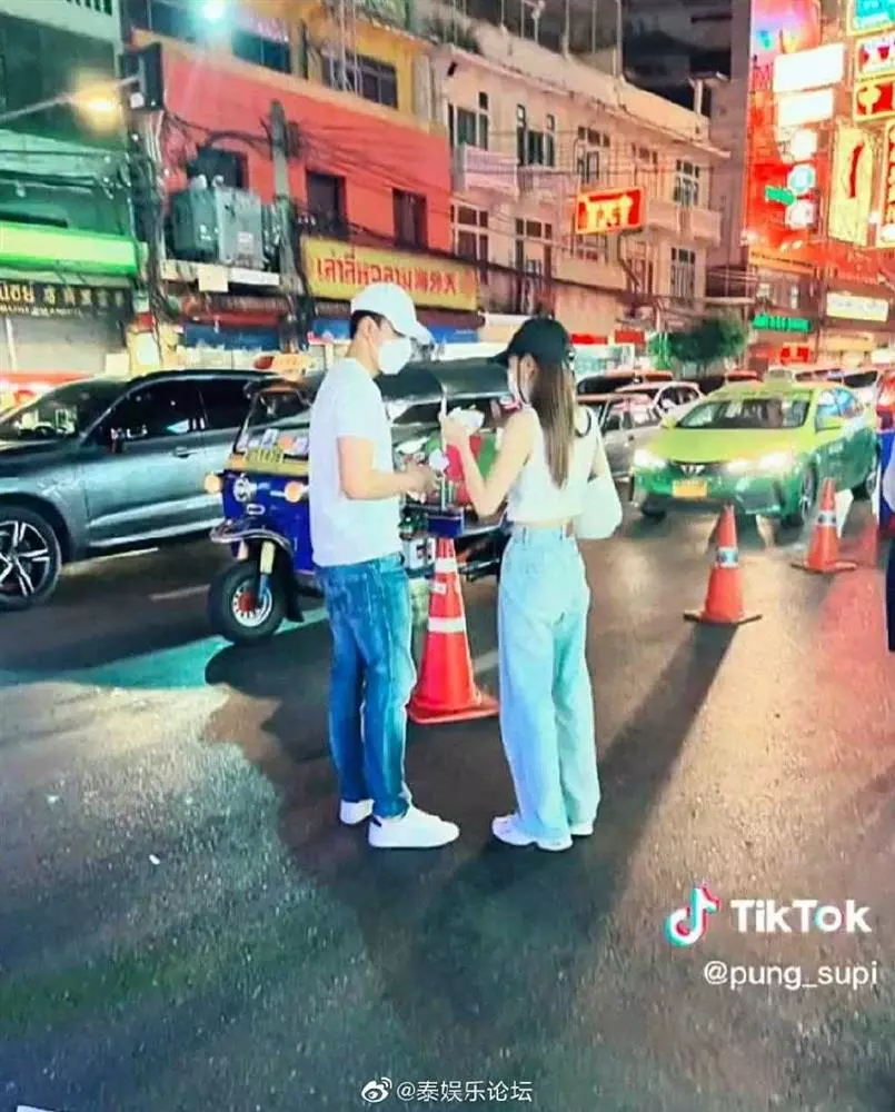 Baifern Pimchanok đeo khẩu trang, hẹn hò lãng mạn với Nine Naphat giữa lùm xùm bị triệu tập - Hình 3