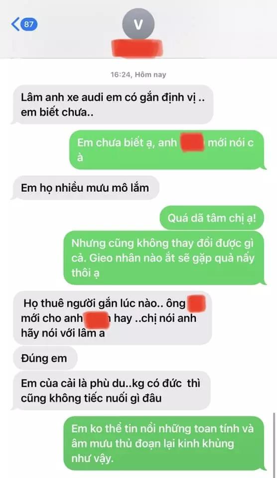 Người mẫu Trà Ngọc Hằng bị gắn thiết bị theo dõi trên xe - Hình 8