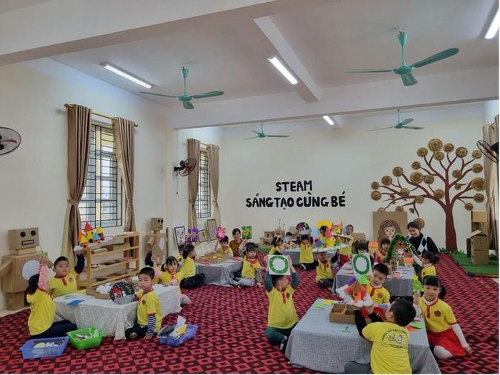 Trường Mầm non Hòa Mạc lấy trẻ làm trung tâm, xây dựng trường học hạnh phúc - Hình 3