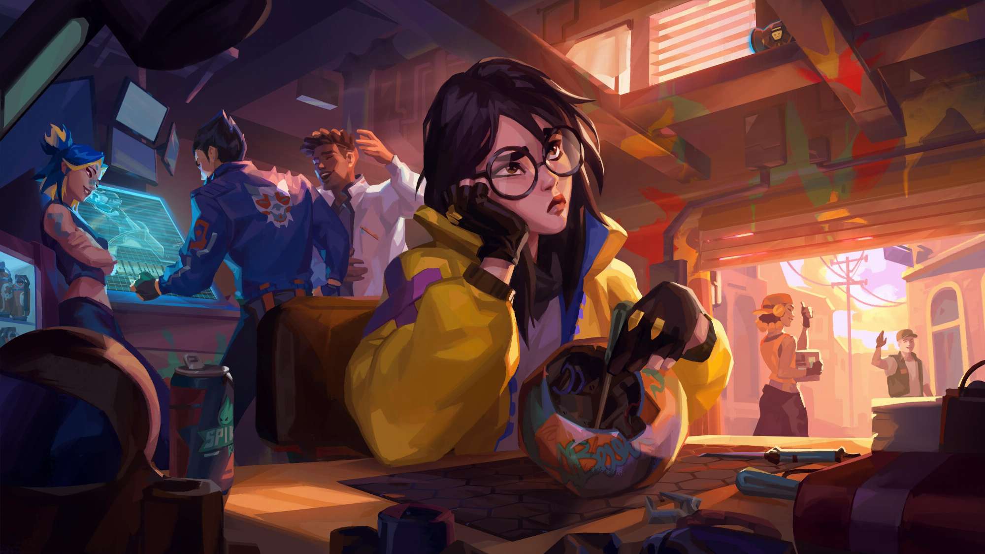 Valorant: Riot Games 'gây bão' trong cộng đồng game thủ với bức ảnh 'Raze x Killjoy' - Hình 4