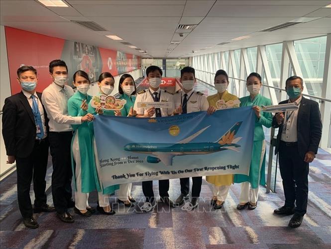 Vietnam Airlines nối lại đường bay Hong Kong - Hà Nội sau gần 3 năm gián đoạn do dịch COVID-19 - Hình 1