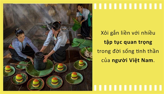Xôi trong ẩm thực Việt: Món ăn vội nhưng lại chứng kiến từng cột mốc đời người - Hình 4
