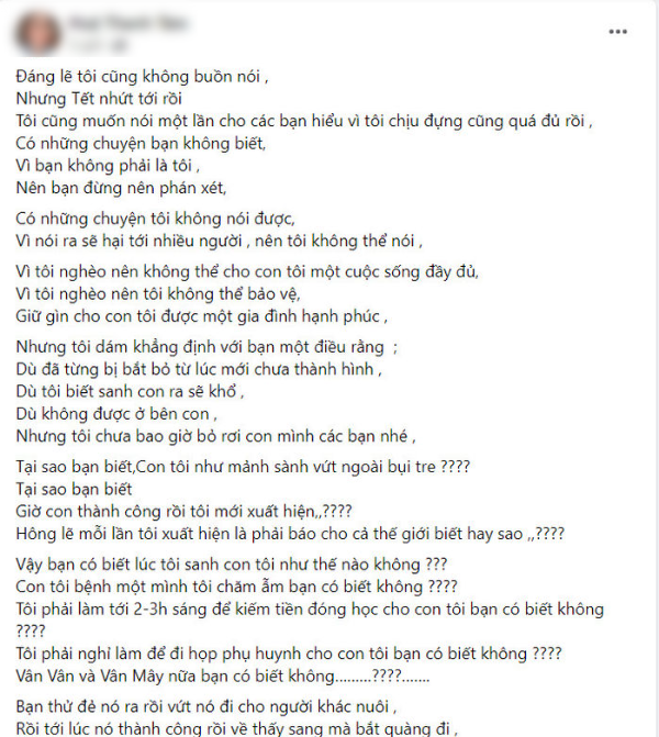 Mẹ Thùy Tiên hiếm hoi vạch trần chuyện quá khứ: Vì nghèo khó, bỏ rơi con? - Hình 5