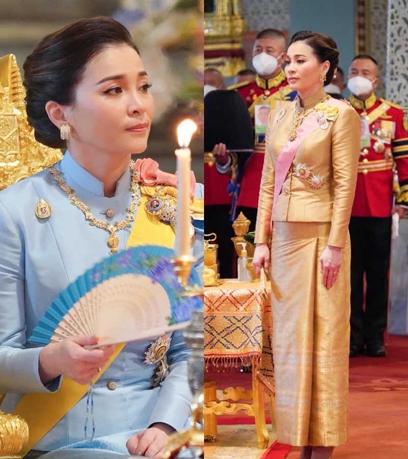 Hoàng hậu Thái Lan Suthida: Sóng gió hậu cung với 21 vợ bé, được công chúng yêu mến hết lòng - Hình 10