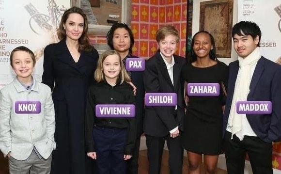 Angelina Jolie cho cặp con song sinh hiếm hoi lộ diện, con gái nuôi làm 1 việc chấn động - Hình 16