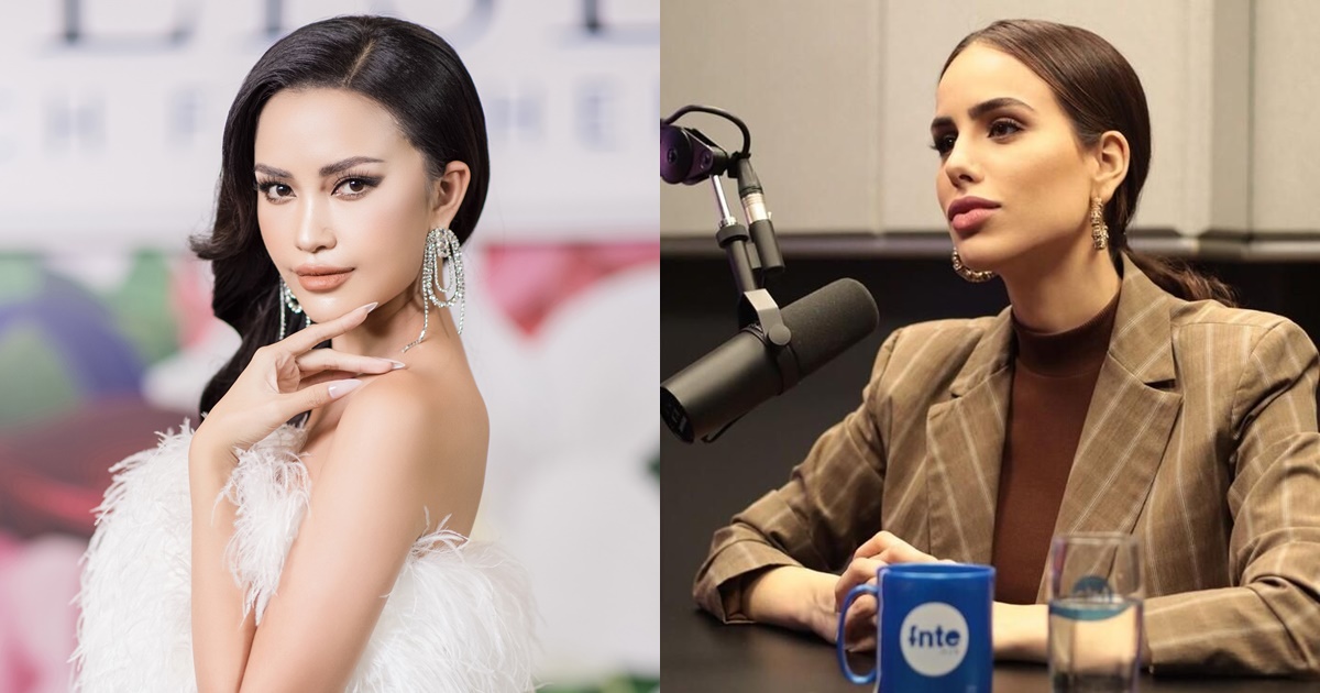 Ngọc Châu khoe catwalk điêu luyện hậu training, đối thủ tại Miss Universe xuất hiện gây choáng - Hình 8