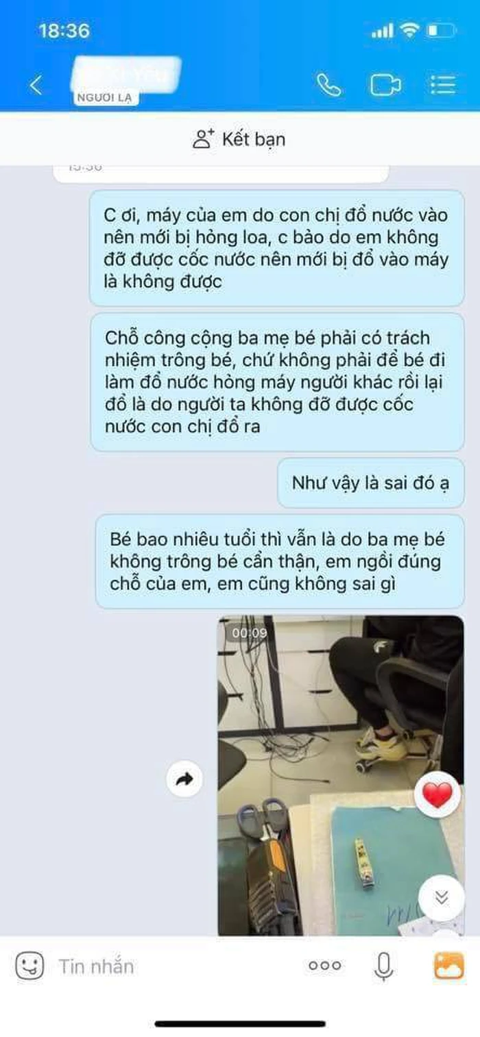 Vụ khách nữ bị trẻ em đổ nước lên Macbook: Nạn nhân khen 2 vợ chồng có đạo đức, tất cả là hiểu nhầm - Hình 3