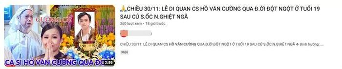 Hồ Văn Cường bị xuất hiện loạt clip qua đời, tổ chức tang lễ, mẹ ruột không thể tin? - Hình 4