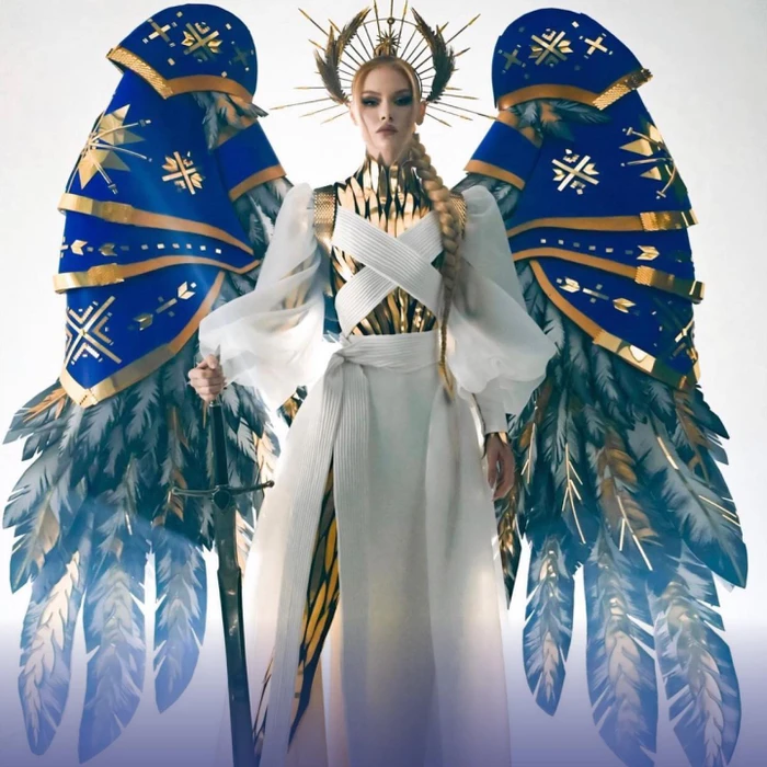 Miss Universe 2022 đại chiến: Hàn Quốc lại Hanbok, Paraguay hóa bướm khiến Ngọc Châu bít cửa? - Hình 5