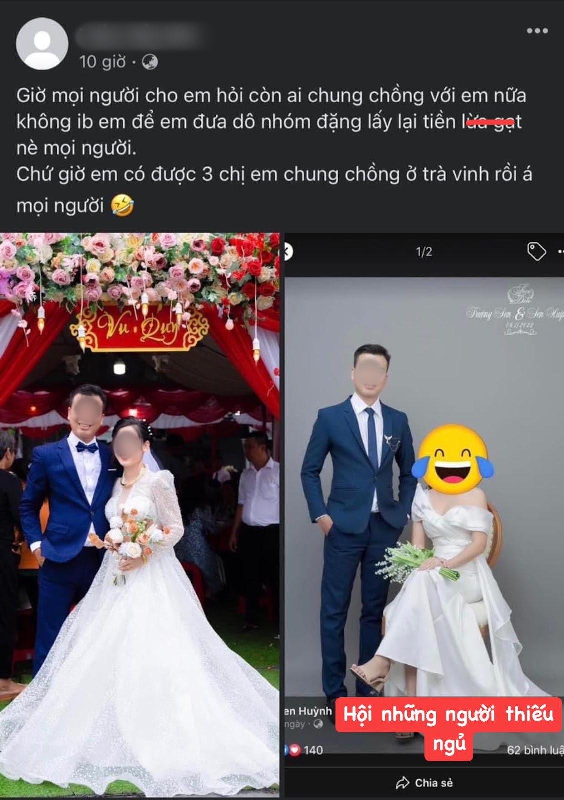 ĐỘC LẠ TRÀ VINH: Đã có vợ con, người đàn ông vẫn cưới liên tiếp thêm 2 cô trong vòng 12 ngày - Hình 1