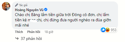 Hoàng Nguyên Vũ chỉnh lưng Đoàn Di Băng trước thông tin phân biệt người nghèo, so sánh với Nờ Ô Nô - Hình 6