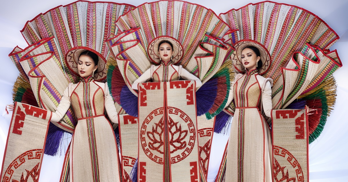 Miss Universe Thái Lan để lộ trang phục dân tộc, fan liền tố đạo nhái váy nước của Thanh Hằng - Hình 9