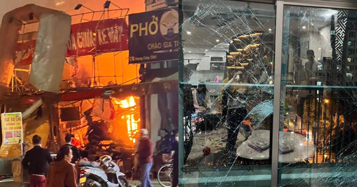 Vụ nổ tiệm sửa xe: Hàng loạt nhà dân bị rung chuyển vỡ kính, nghi do nổ bình gas khi ăn lẩu? - Hình 9