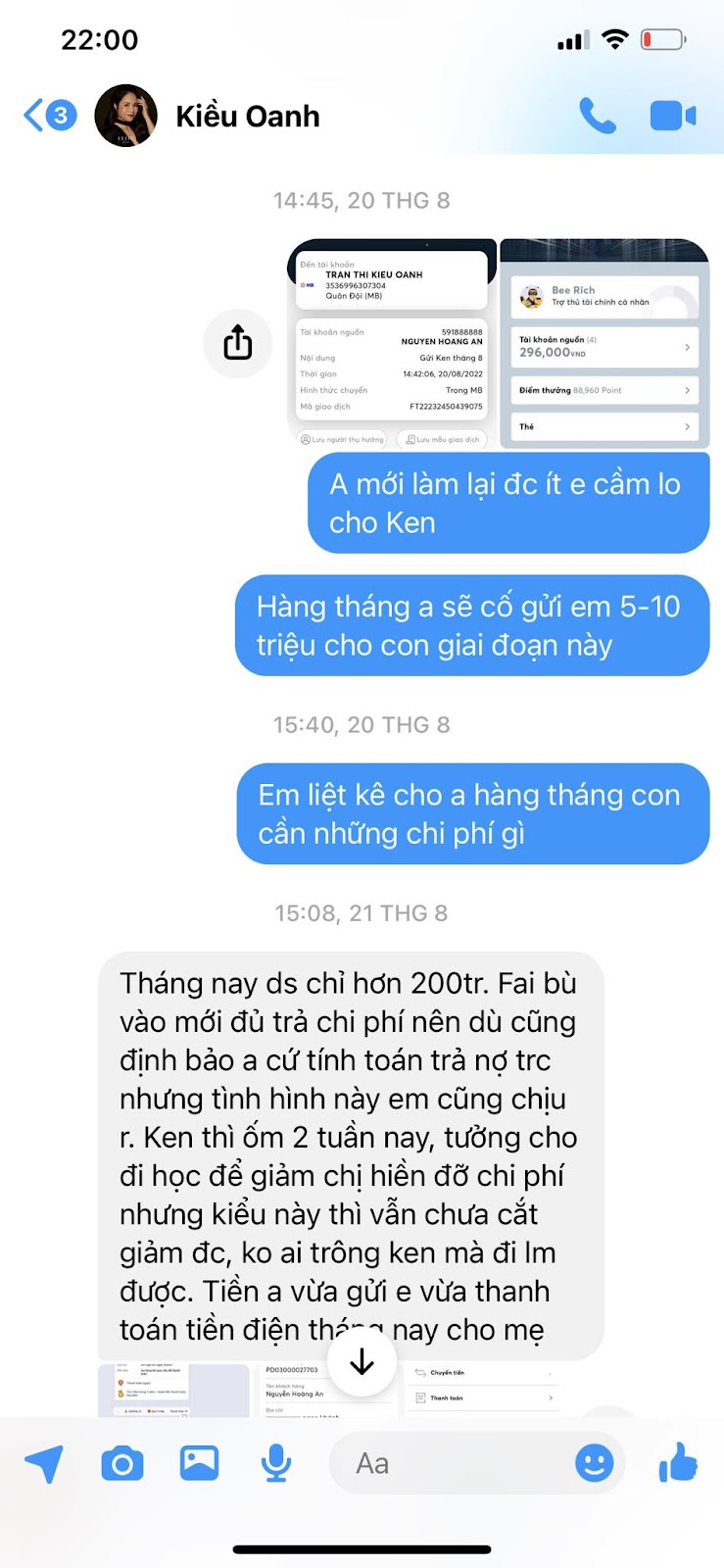 Anh Tấm Thiên An tiếp tục phản dame, tố cáo vợ bạc bẽo, xúc phạm mẹ chồng - Hình 3