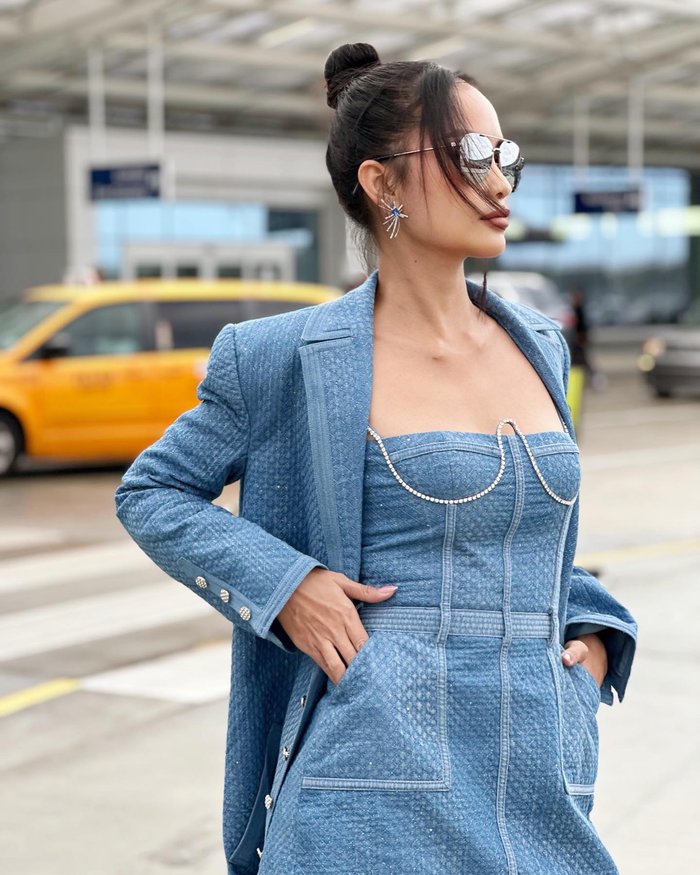 Ngọc Châu có chiến thắng đầu tiên tại cuộc thi phụ, được 'ông lớn' của Miss Universe hết lời khen - Hình 9