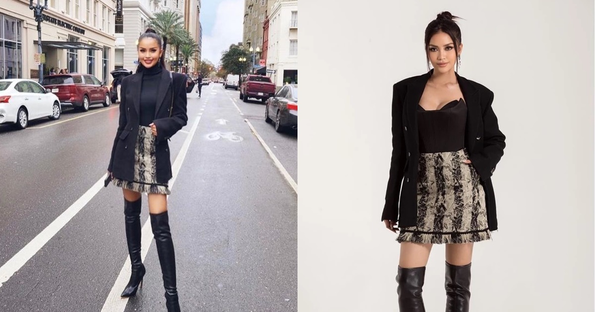 Ngọc Châu cực keo với outfit thứ 2 tại Mỹ, fan Thái cay cú liền tố đạo nhái? - Hình 14