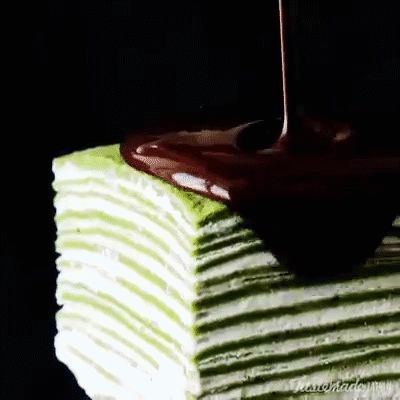 Bạn muốn thử làm crepe ngàn lớp vị matcha hình... vuông không? - Hình 5